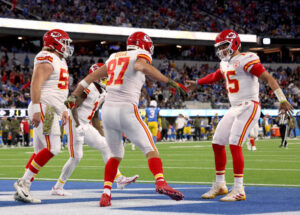 Patrick Mahomes Travis Kelce Touchdown